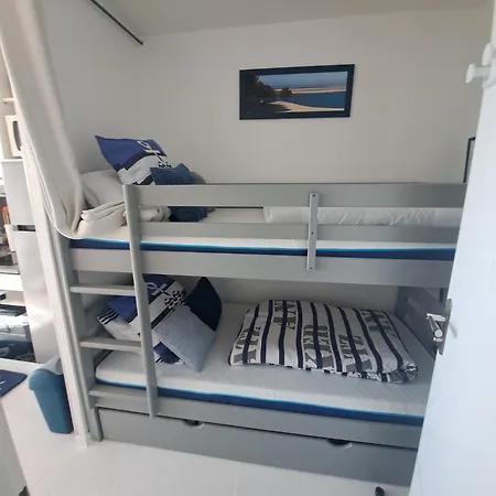 Barcares Village Studio Renove Avec Gout Face A La Plage Principale Vue Mer Superbe Avec Parking Piscine דירה