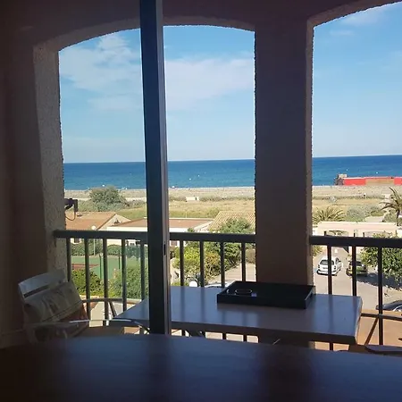 Apartman Libre Jusqu'Au 10 Juillet Barcares Village Studio Sur La Plage Principale Vue Mer Parking Et Piscine Ouverte