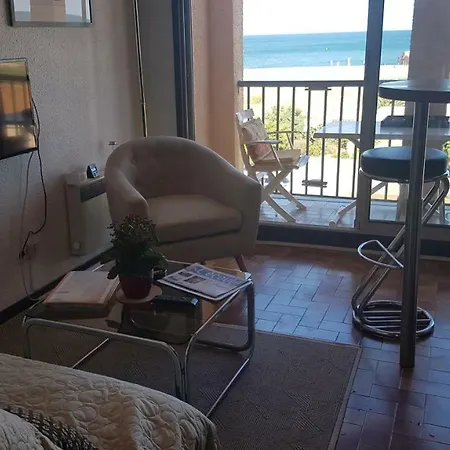 Barcares En Face Au Village Renove 2-4 Couchages Parking Vue Splendide דירה *