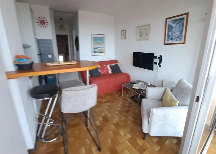 Barcarès Village Vue Splendide Face à La Très Joli Coquet Rénové 2 à 4 Couchages Parking Piscine Apartamento *